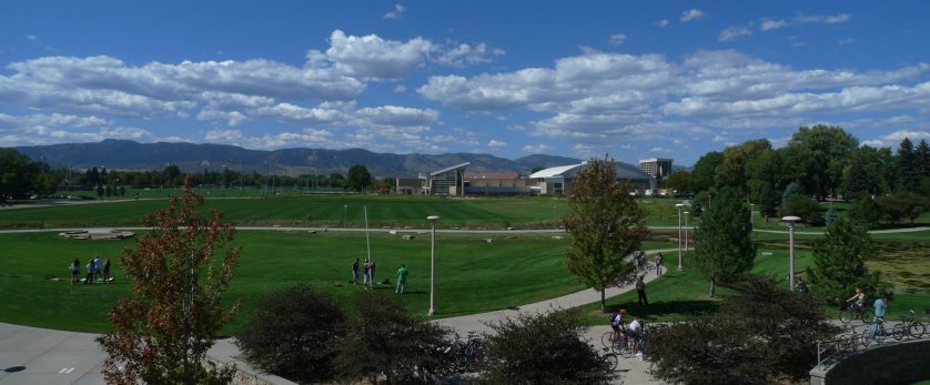 Athletic fields at Colorado State University