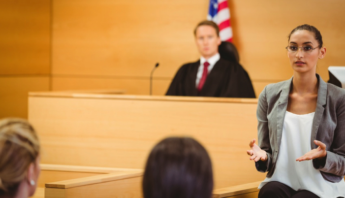 testifying in court