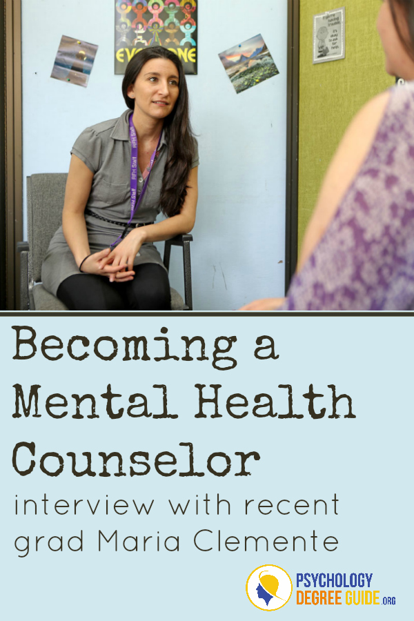 Becoming a Mental Health Counselor: Interview with Recent Grad Maria Clemente