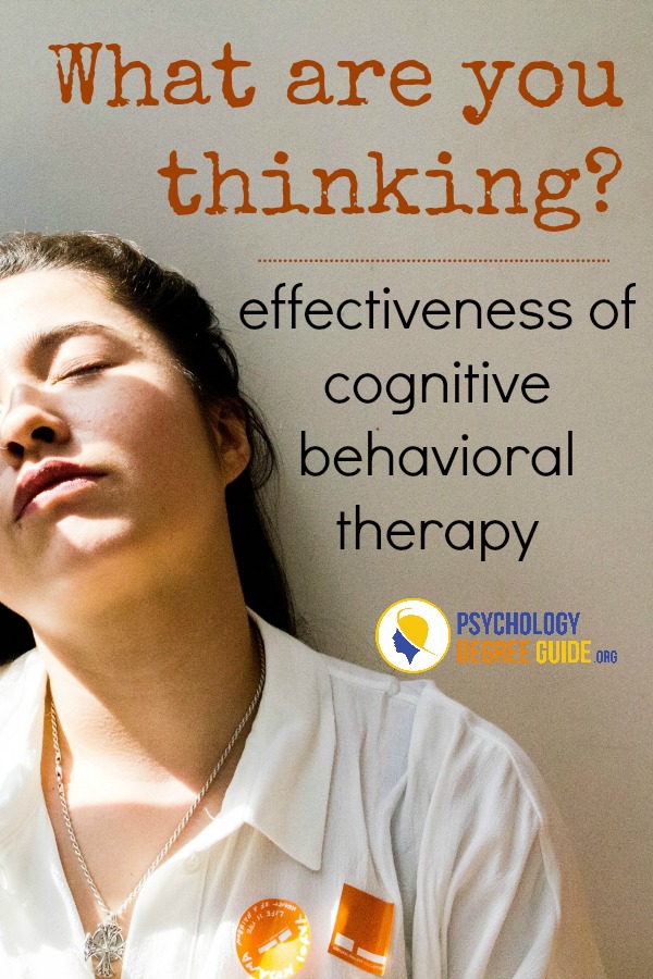 What is cognitive behavioral therapy